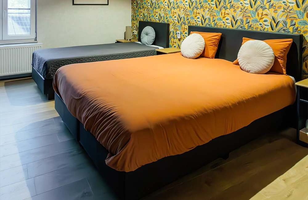 Modern bedroom Bob's BnB Brugge